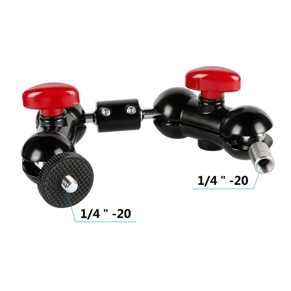 camvate dual mini ball head arm extension с кодом 1/4" -20 мужской женский монтажное темы товара: c2138
camvate dual mini ball head arm extension с кодом 1/4" -20 мужской женский монтажное темы товара: c2138