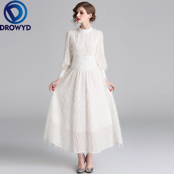 elegant party maxi dress for women autumn and winter casual lace boho white dress vintage tassel decoration club party dresses, Black;gray
elegant party maxi dress for women autumn and winter casual lace boho white dress vintage tassel decoration club party dresses, Black;gray