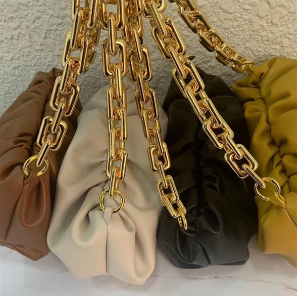 new fashion famous designer brand soft genuine leather ladies pouch bag with big metal chain messenger hand bag for women handbag
new fashion famous designer brand soft genuine leather ladies pouch bag with big metal chain messenger hand bag for women handbag