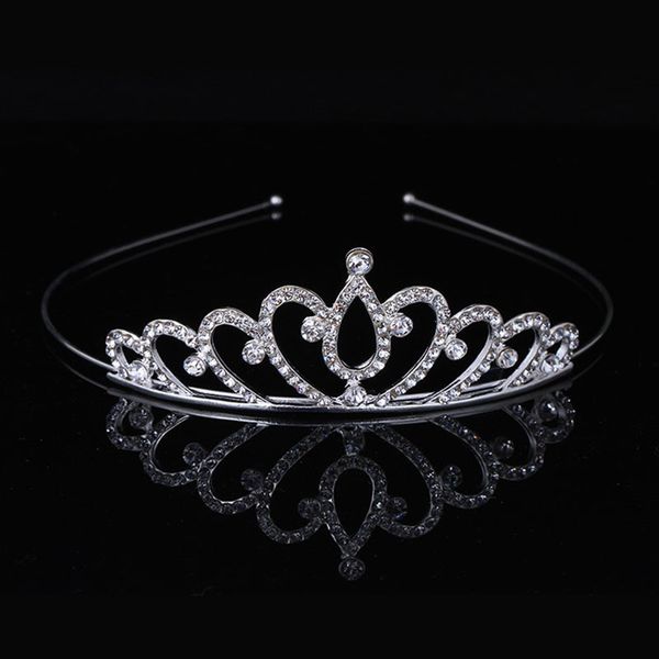 water drill crown hair band headgear festival performance headband dance accessories, Slivery;white 
water drill crown hair band headgear festival performance headband dance accessories, Slivery;white