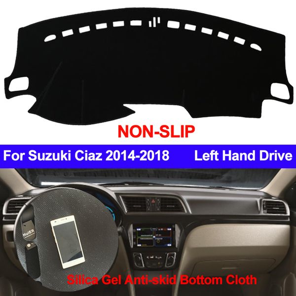 taijs car dashboard cover silicone non-slip for ciaz 2014 2015 2016 2017 2018 anti-uv sun shade dashmat car styling
taijs car dashboard cover silicone non-slip for ciaz 2014 2015 2016 2017 2018 anti-uv sun shade dashmat car styling