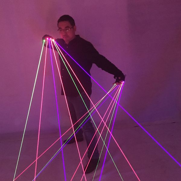 New arrived RGB Laser Gloves With 7pcs Laser 2pcs Green +3PCS Red +2PCS Violet Blue Stage Gloves for DJ Club Party Show
New arrived RGB Laser Gloves With 7pcs Laser 2pcs Green +3PCS Red +2PCS Violet Blue Stage Gloves for DJ Club Party Show
