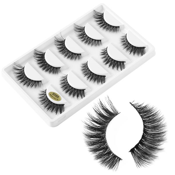 5 pairs 3d mink hair false eyelashes soft natural long cilia eye lashes elongated styles handmade lashes makeup extension tools
5 pairs 3d mink hair false eyelashes soft natural long cilia eye lashes elongated styles handmade lashes makeup extension tools
