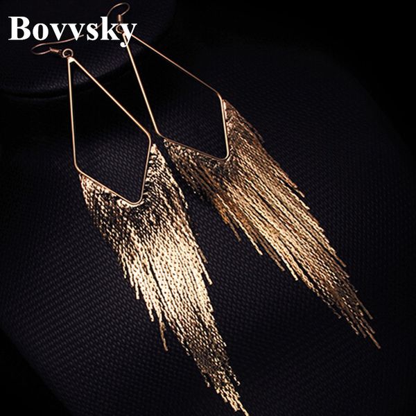 bovvsky dangle gold color metal elegant large earrings long design vintage tassel drop dangle earrings, Silver
bovvsky dangle gold color metal elegant large earrings long design vintage tassel drop dangle earrings, Silver