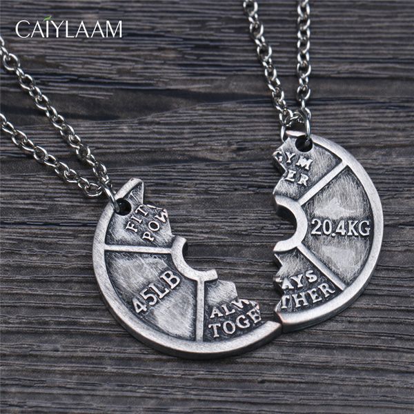 caiylaam punk style dumbbell piece pendant necklaces for male vintage silver color couple necklaces gym jewelry power symbol
caiylaam punk style dumbbell piece pendant necklaces for male vintage silver color couple necklaces gym jewelry power symbol