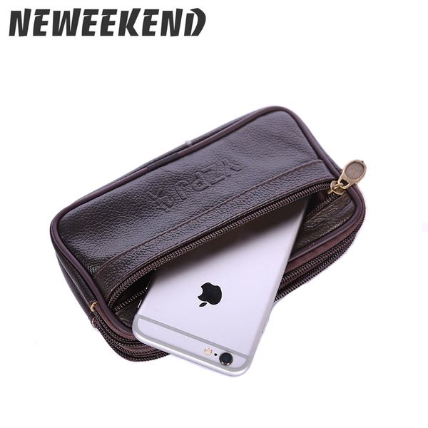 neweekend waist packs belt bag men genuine leather universal mobile fanny pack phone pockets women's bag 106
neweekend waist packs belt bag men genuine leather universal mobile fanny pack phone pockets women's bag 106