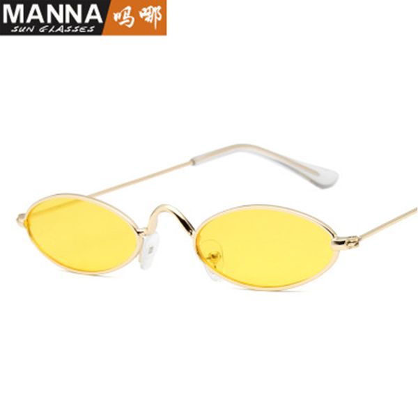 cjxin women small oval sunglasses retro metal frame black yellow red vintage cute round sun glasses for men 2019, White;black
cjxin women small oval sunglasses retro metal frame black yellow red vintage cute round sun glasses for men 2019, White;black