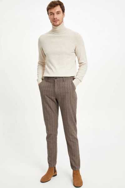 defacto men formal suit trousers casual striped straight long pants for men's loose pants male new - m2768az19wn, Black
defacto men formal suit trousers casual striped straight long pants for men's loose pants male new - m2768az19wn, Black