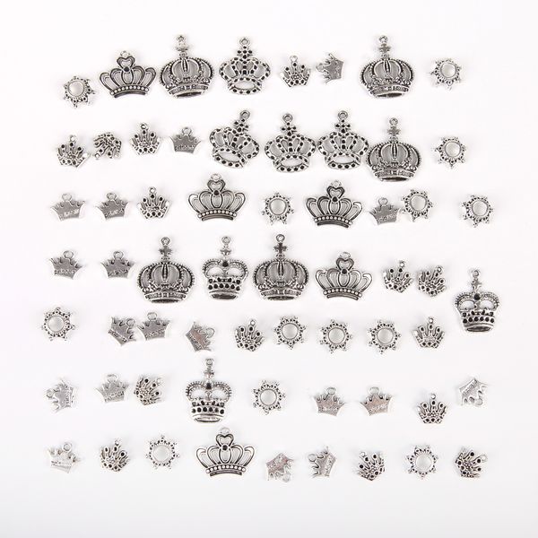 ewelry & Accessories 50pcs Tibetan Silver Mixed Styles Princess Crown Beads Charms Pendants DIY Jewelry for Necklace Bracelet Making Acce...
ewelry & Accessories 50pcs Tibetan Silver Mixed Styles Princess Crown Beads Charms Pendants DIY Jewelry for Necklace Bracelet Making Acce...