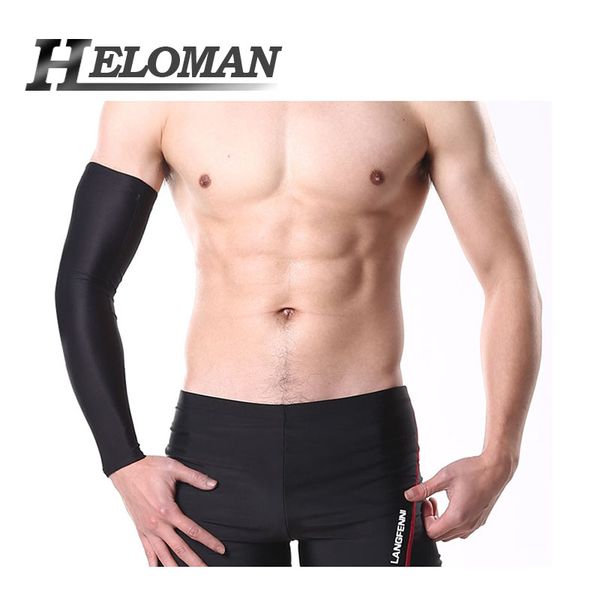 1pcs breathable quick dry uv protection running arm sleeves cycling arm warmers, Black
1pcs breathable quick dry uv protection running arm sleeves cycling arm warmers, Black