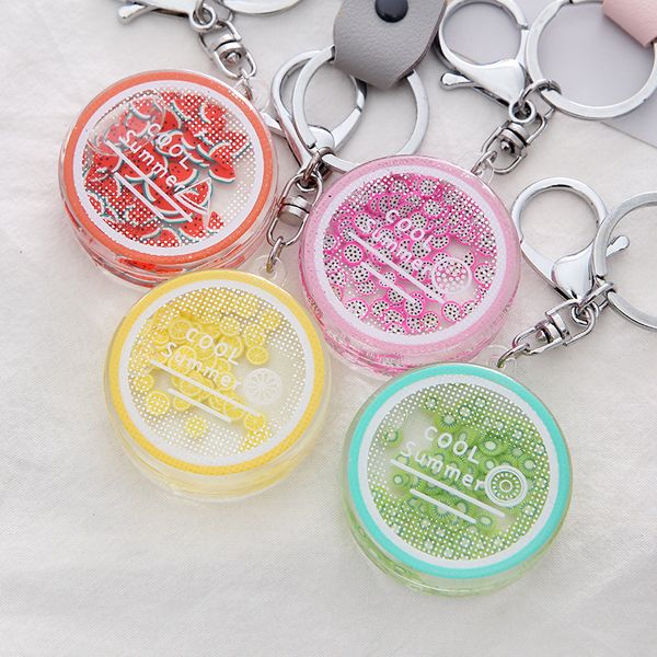 new cartoon fruit piece pendant summer acrylic keychain couple key ring gift, Silver
new cartoon fruit piece pendant summer acrylic keychain couple key ring gift, Silver