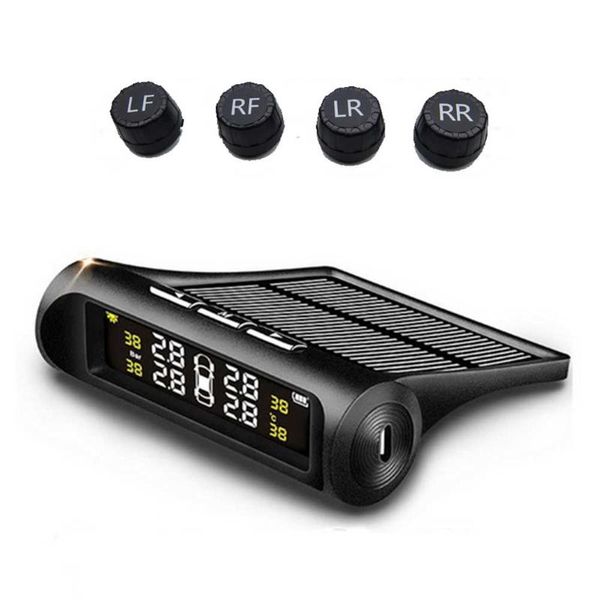 ip67 waterproof solar wireless tpms car tire pressure lcd monitoring system +4 external sensors
ip67 waterproof solar wireless tpms car tire pressure lcd monitoring system +4 external sensors
