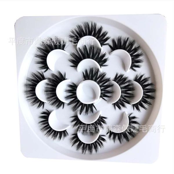 new 7 pairs flower shape 6d eyelashes cruelty mink lashes soft crisscross fake lash reusable thick false eyelashes makeup
new 7 pairs flower shape 6d eyelashes cruelty mink lashes soft crisscross fake lash reusable thick false eyelashes makeup