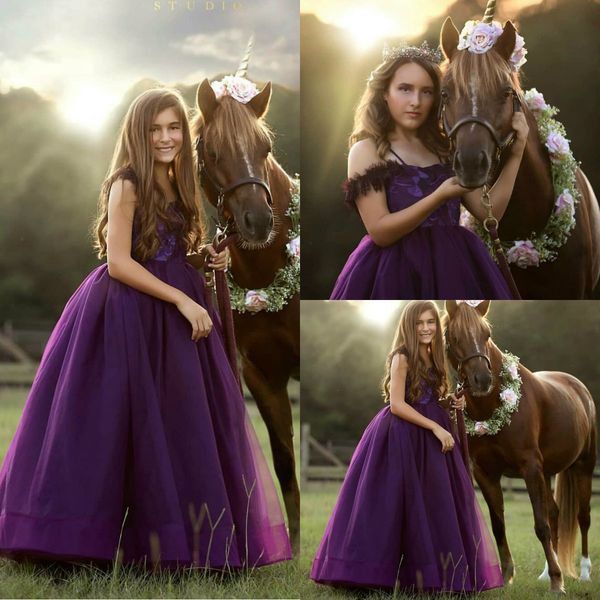 purple flower girl dresses for wedding lace appliqued a line little kids birthday party dress gift custom made girls pageant gowns, White;blue
purple flower girl dresses for wedding lace appliqued a line little kids birthday party dress gift custom made girls pageant gowns, White;blue