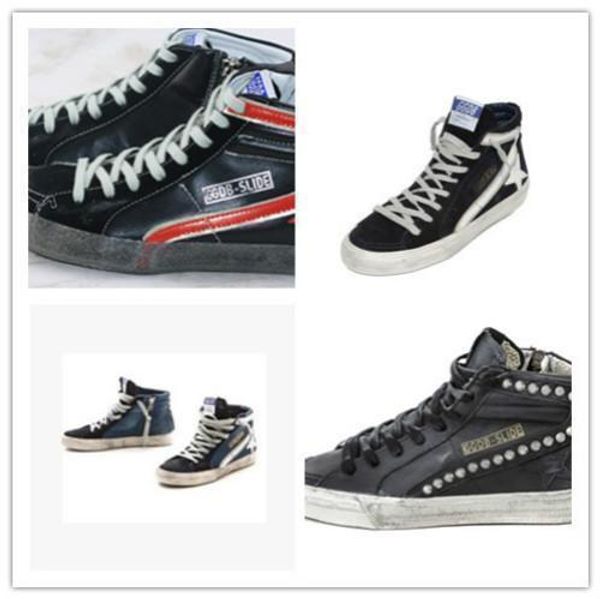 2019 italy brand golden old tyle de igner fa hion neaker genuine leather men women ca ual hoe goo e trainer uper tar lide g 025, Black;red
2019 italy brand golden old tyle de igner fa hion neaker genuine leather men women ca ual hoe goo e trainer uper tar lide g 025, Black;red