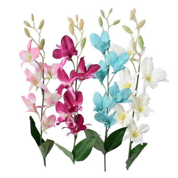 decorative flowers & wreaths artificial fake orchid flower plant silk bouquet home office wedding party decor ornament decoration
decorative flowers & wreaths artificial fake orchid flower plant silk bouquet home office wedding party decor ornament decoration