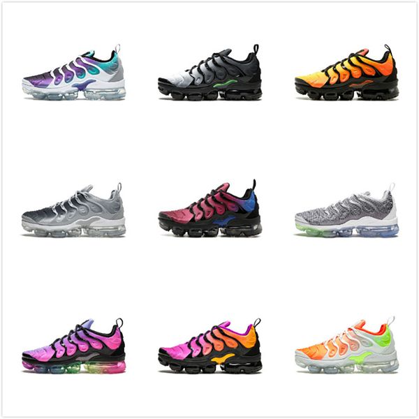 Persian Violet TN Plus Running Shoes for Men Women Designer Sneakers 2019 Rianbow Photo Blue Bumblebee Sunset White Black Sport Shoes
Persian Violet TN Plus Running Shoes for Men Women Designer Sneakers 2019 Rianbow Photo Blue Bumblebee Sunset White Black Sport Shoes
