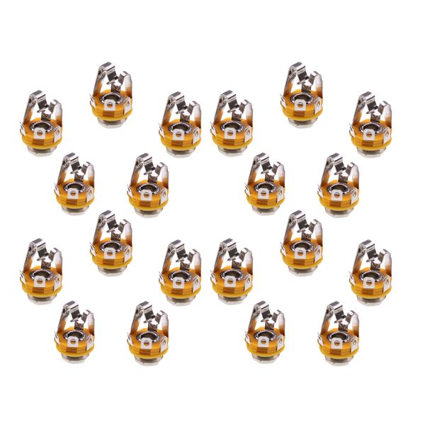 20pcs sockets guitar 6.35mm interface output socket sensor 
20pcs sockets guitar 6.35mm interface output socket sensor