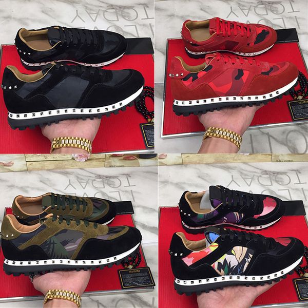 lace-up platform casual shoes real leather flat trainers studded leather men women sneakers colors camouflage sneakers and studded, Black
lace-up platform casual shoes real leather flat trainers studded leather men women sneakers colors camouflage sneakers and studded, Black
