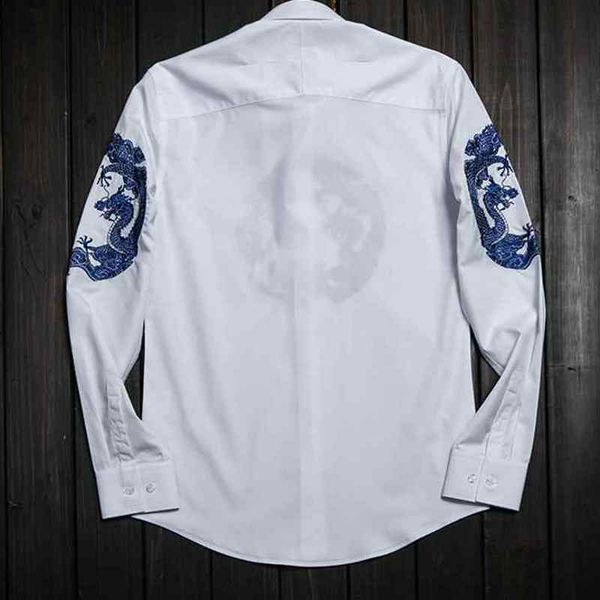 2020 new fashion mens casual dress shirts long sleeve turn down collar single button male shirts cotton royal dragon and cheung, White;black
2020 new fashion mens casual dress shirts long sleeve turn down collar single button male shirts cotton royal dragon and cheung, White;black