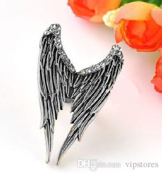 unique punk ring retro vintage ring exquisite alloy rhinestone adjustable punk angel wings ring antique silver bronze
unique punk ring retro vintage ring exquisite alloy rhinestone adjustable punk angel wings ring antique silver bronze