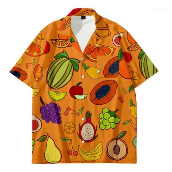 designer lapel neck fashion mens holidays shirts mens designer fruit printed shirts homme, White;black
designer lapel neck fashion mens holidays shirts mens designer fruit printed shirts homme, White;black