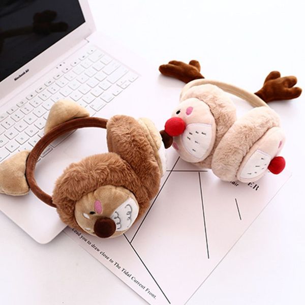 womena winter christmas plush earmuffs cartoon reindeer antler party ear warmer holiday earflap headband, Blue;gray
womena winter christmas plush earmuffs cartoon reindeer antler party ear warmer holiday earflap headband, Blue;gray