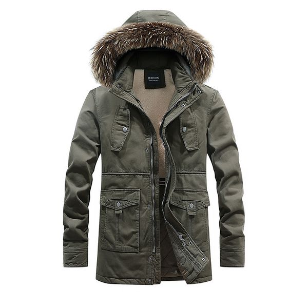 men's coat fashion mid-length plus velvet thick cotton-padded clothes youth new style men's wear jacket, Black
men's coat fashion mid-length plus velvet thick cotton-padded clothes youth new style men's wear jacket, Black