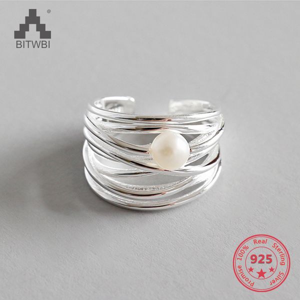 s925 sterling silver personality fashion irregular multi-layer natural freshwater pearl ring, Golden;silver
s925 sterling silver personality fashion irregular multi-layer natural freshwater pearl ring, Golden;silver