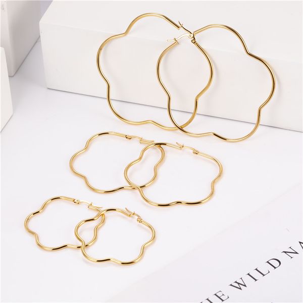 geometric earrings for women stainless steel jewelry woman minimalist hoop earrings 2020 fashion jewelry accessories, Golden;silver
geometric earrings for women stainless steel jewelry woman minimalist hoop earrings 2020 fashion jewelry accessories, Golden;silver