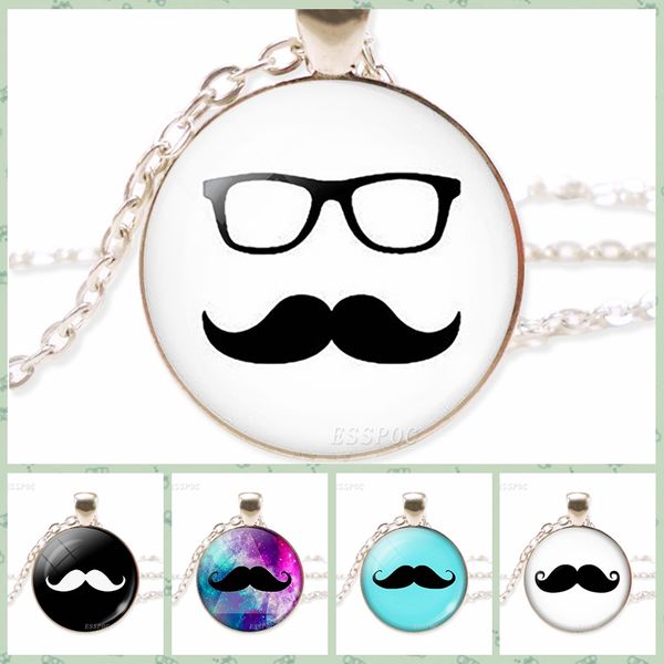 mustache with glasses hipster pendant hipster necklace funny mustache jewelry unique funny birthday christmas gift, Silver
mustache with glasses hipster pendant hipster necklace funny mustache jewelry unique funny birthday christmas gift, Silver