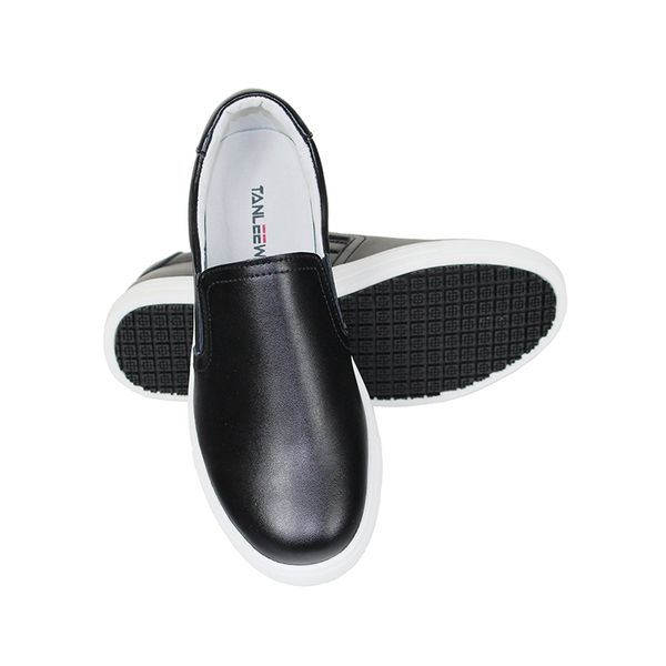 wholesale feamle slip resistant walking pull on casual shoes indoor and outdoor fashion comfortable office smooth leather loafers for women, Black
wholesale feamle slip resistant walking pull on casual shoes indoor and outdoor fashion comfortable office smooth leather loafers for women, Black