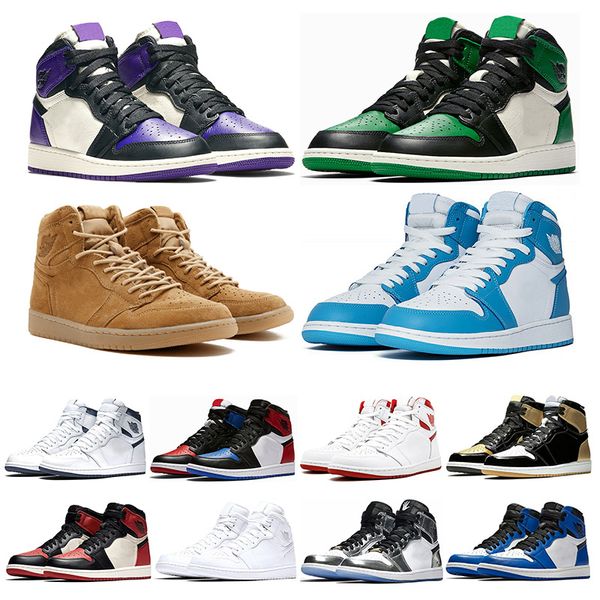 1s mens basketball shoes pine green court purple chicago og 1 game royal blue backboard sports sneaker trainers
1s mens basketball shoes pine green court purple chicago og 1 game royal blue backboard sports sneaker trainers