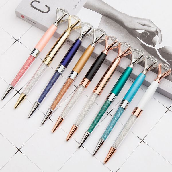 ins styles big diamond ballpoint pens school office business supplies gem metal ball pen stationery student gift, Blue;orange
ins styles big diamond ballpoint pens school office business supplies gem metal ball pen stationery student gift, Blue;orange