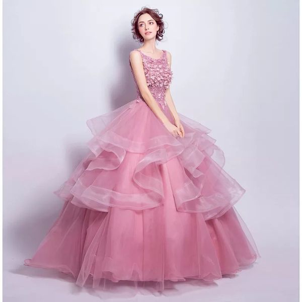 scoop neck lace puff ruffles sleevless ball gown long evening dress party elegant vestido de festa fast shipping prom gowns, White;black
scoop neck lace puff ruffles sleevless ball gown long evening dress party elegant vestido de festa fast shipping prom gowns, White;black