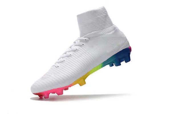 2019 mens/woman/kids football boots superfly v tf/ic/fg soccer shoes ronaldo cr7 fg rainbow color soccer cleat
2019 mens/woman/kids football boots superfly v tf/ic/fg soccer shoes ronaldo cr7 fg rainbow color soccer cleat