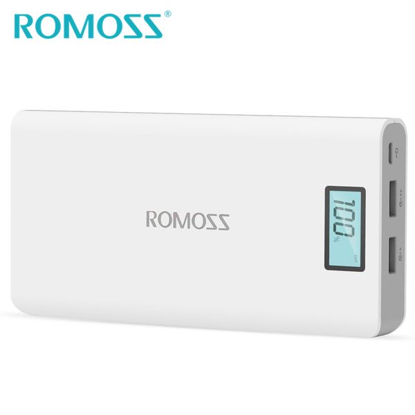 new original romoss 20000mah power bank sense 6 plus external battery pack powerbank backup power dual usb for samsung & iphone
new original romoss 20000mah power bank sense 6 plus external battery pack powerbank backup power dual usb for samsung & iphone