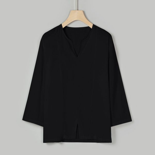 linen shirt men baggy cotton linen solid color 3/4 sleeve v neck shirts men clothing hawaiian comfortable men's shirt, White;black
linen shirt men baggy cotton linen solid color 3/4 sleeve v neck shirts men clothing hawaiian comfortable men's shirt, White;black