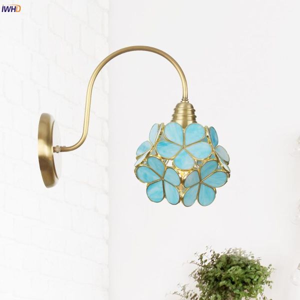 iwhd glass flower wall lights fixtures led wall lamp bathroom bedroom light living room decoration applique murale luminaire
iwhd glass flower wall lights fixtures led wall lamp bathroom bedroom light living room decoration applique murale luminaire