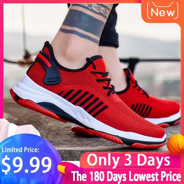 breathable men sneakers male shoes red sneakers comfortable non-slip soft mesh men shoes size 39-45, Black
breathable men sneakers male shoes red sneakers comfortable non-slip soft mesh men shoes size 39-45, Black