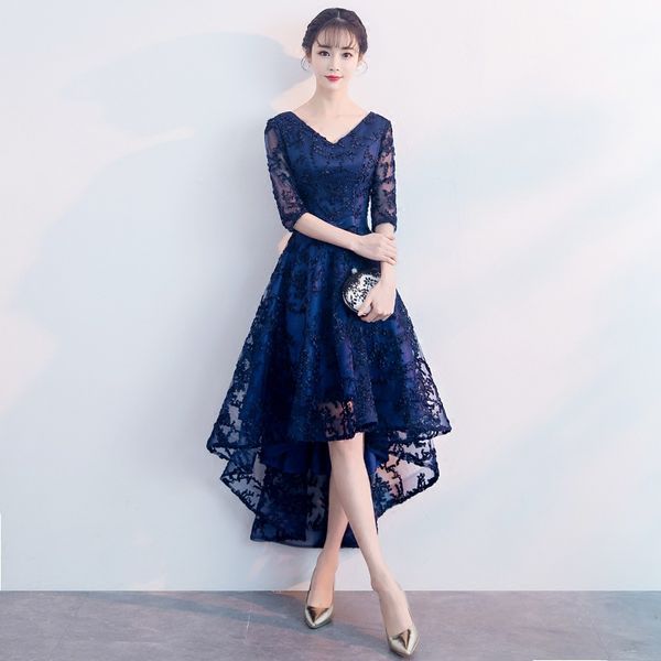 slim lace appliques asymmetric hems illusion zipper improved cheongsam chinese evening dress vestidos size s-xxl, Red
slim lace appliques asymmetric hems illusion zipper improved cheongsam chinese evening dress vestidos size s-xxl, Red
