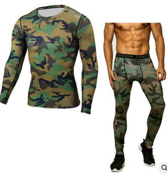 mens sets bodybuilding camouflage compression shirts and leggings crossfit exercise workout skin tight t shirt brand clothing, Gray
mens sets bodybuilding camouflage compression shirts and leggings crossfit exercise workout skin tight t shirt brand clothing, Gray