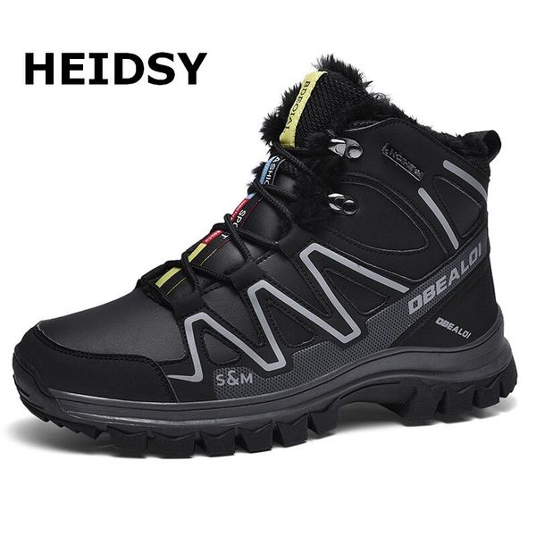 winter boots men shoes waterproof outdoor snow boots fur warm casual male ankle boot non slip new fashion big size men sneakers, Black
winter boots men shoes waterproof outdoor snow boots fur warm casual male ankle boot non slip new fashion big size men sneakers, Black