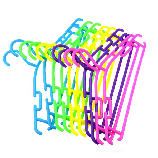 10pcs/lot portable clothes hanger kids children toddler baby clothes coat plastic hangers hook household dropshipping
10pcs/lot portable clothes hanger kids children toddler baby clothes coat plastic hangers hook household dropshipping