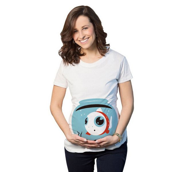 2020 new pregnant women t-shirts maternity clothes slim cartoon football nursing letters o-neck pregnancy long tee shirts, White
2020 new pregnant women t-shirts maternity clothes slim cartoon football nursing letters o-neck pregnancy long tee shirts, White