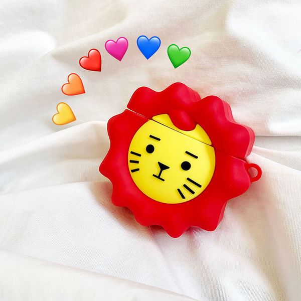 cute lion head for airpods 2 earphone set shatter-resistant box shell set personality creative silicone ladies
cute lion head for airpods 2 earphone set shatter-resistant box shell set personality creative silicone ladies