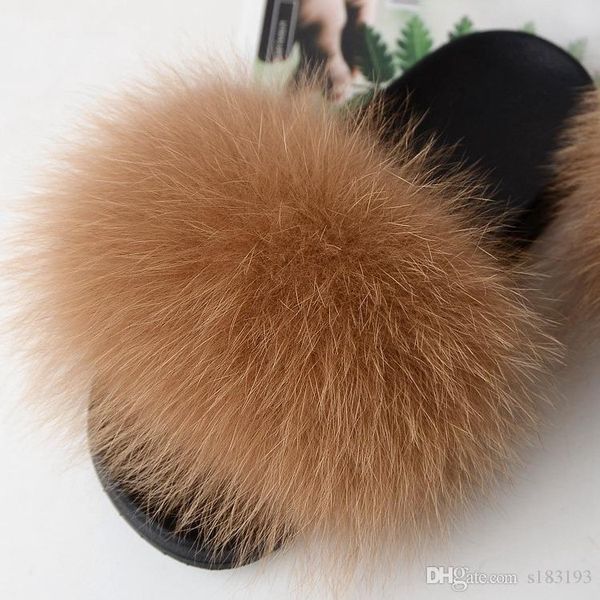 summer women fox fur slippers real fox hair slides female furry indoor flip flops casual beach sandals fluffy plush shoes, Black
summer women fox fur slippers real fox hair slides female furry indoor flip flops casual beach sandals fluffy plush shoes, Black