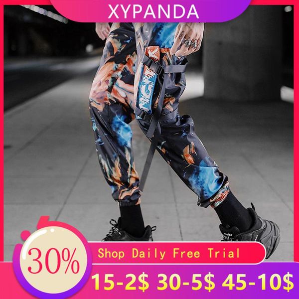 xypanda tide brand beam foot cargo overalls trendy wild sports pants autumn men's loose casual trousers, Black
xypanda tide brand beam foot cargo overalls trendy wild sports pants autumn men's loose casual trousers, Black