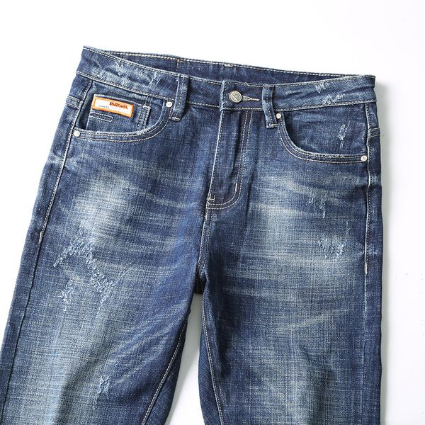 spring and autumn new style men korean-style slim fit elasticity skinny pants teenager fashion men's denim trousers fashion, Blue
spring and autumn new style men korean-style slim fit elasticity skinny pants teenager fashion men's denim trousers fashion, Blue