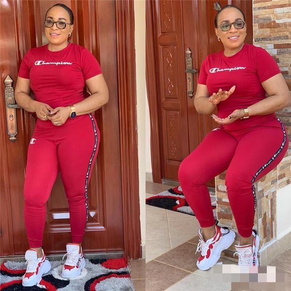plus size summer women outfits two pcs set short sleeve tracksuit pullover t shirt pants casual jogging suit solid color sweatsuits 2149, Black;gray
plus size summer women outfits two pcs set short sleeve tracksuit pullover t shirt pants casual jogging suit solid color sweatsuits 2149, Black;gray